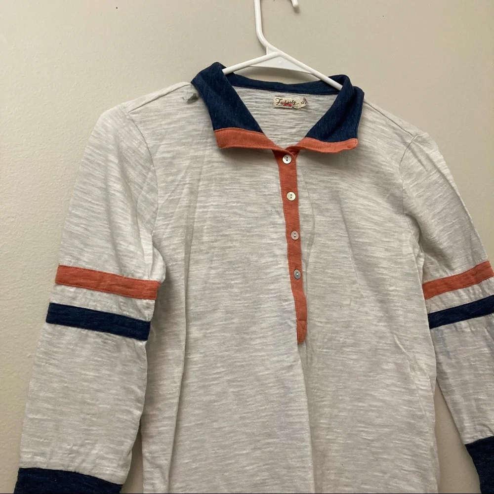 Faherty Collared Long Sleeve Tee_4